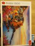 Puzzle Trefl Premium 1500 elementów Manarola Włochy