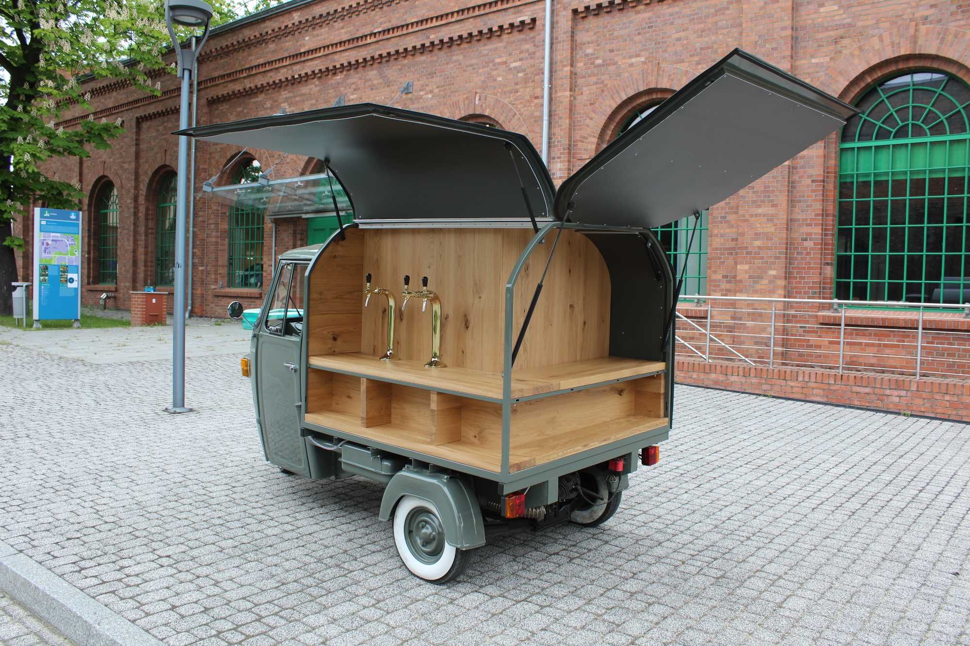 Piaggio Ape 501 classic Prosecco Pizza Lodo Van