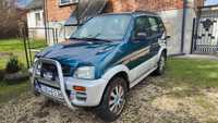 DAIHATSU TERIOS 1998 r 1.3 Benzyna 4x4  Zarejestrowany Długie Opłaty