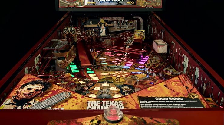 Flipper Pinball THE TEXAS CHAINSAW MASSACRE by Spooky Pinball - Nowy