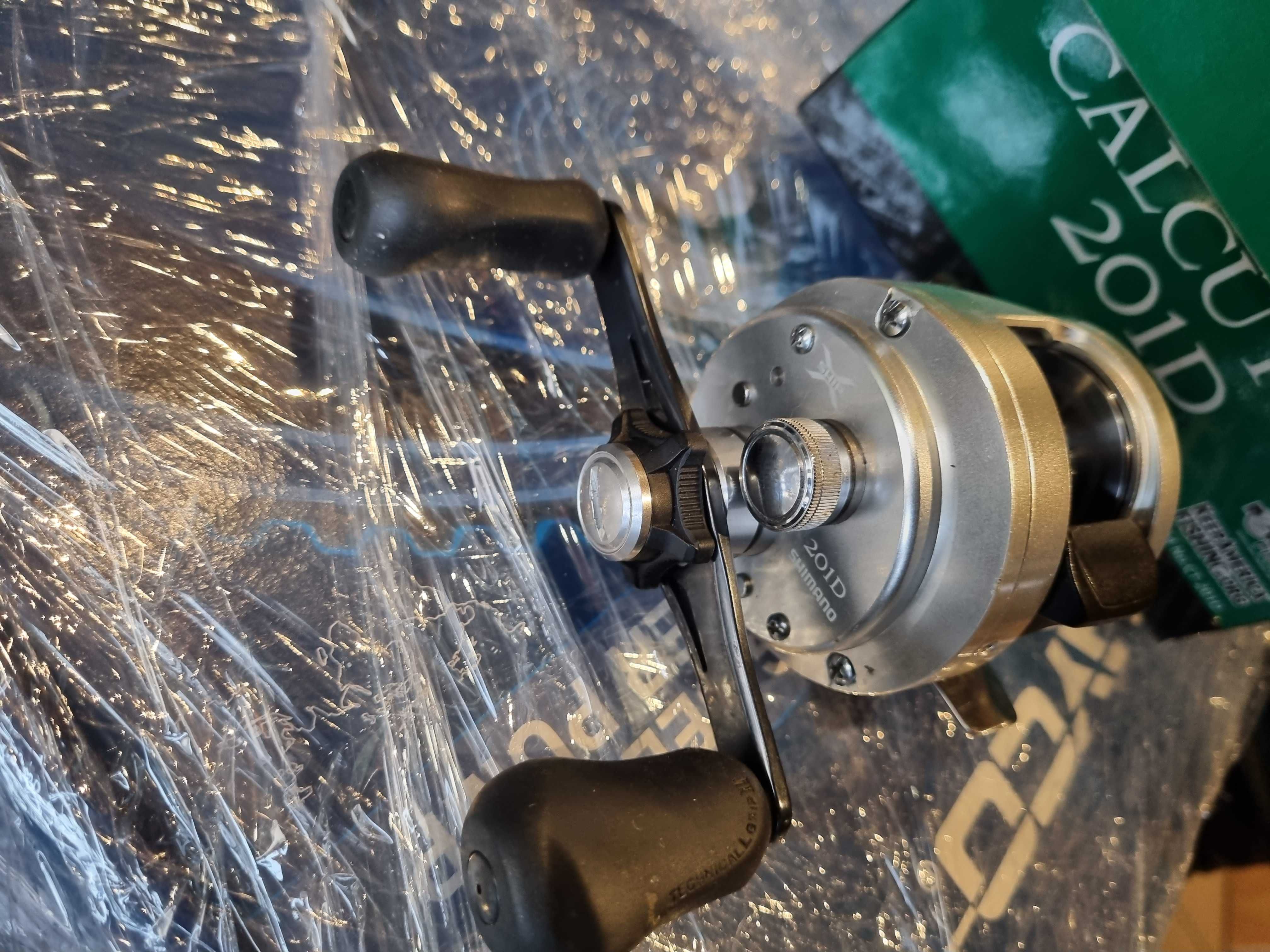 multiplikator shimano calcutta 201 D kołowrotek