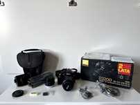 Nikon D3200 + obiektyw AF-S DX NIKKOR 18-55mm VR (stan bardzo dobry)