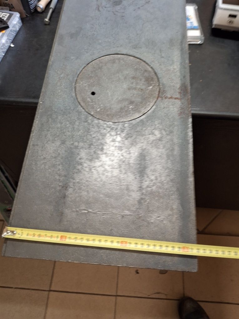 Plyta żeliwa z 1 fajerką 71×32×1
