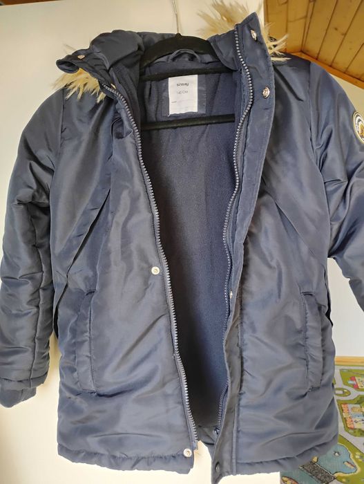Zimowa kurtka dla chłopca parka 134 Sinsay