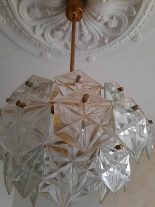 Хрустальна люстра вінтаж