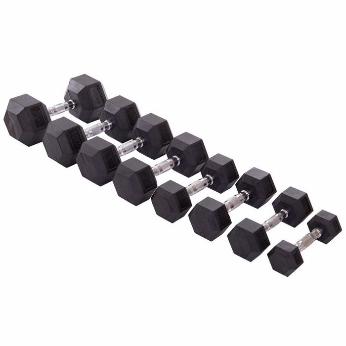 Гантели профессиональные, покрытие полиуретан. Zelart. LIFE FITNESS.