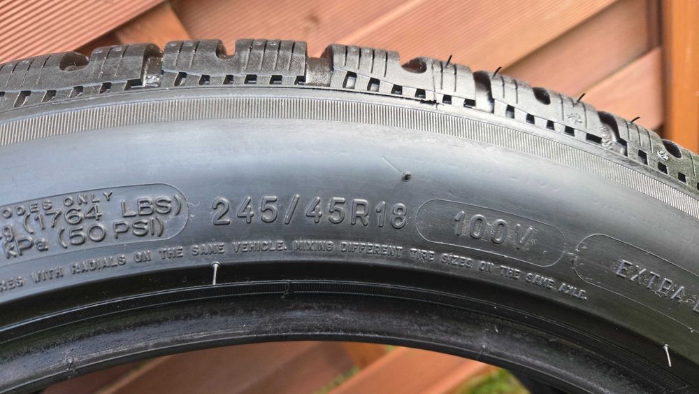 245/45 R18 4 opony zimowe Michelin Pilot Alpin PA4