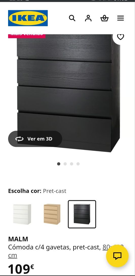 Comoda Malm Ikea