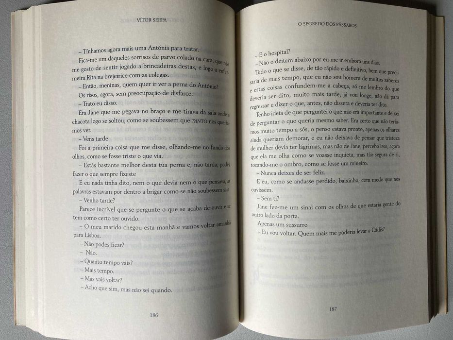 O Segredos dos Pássaros, de Vítor Serpa
