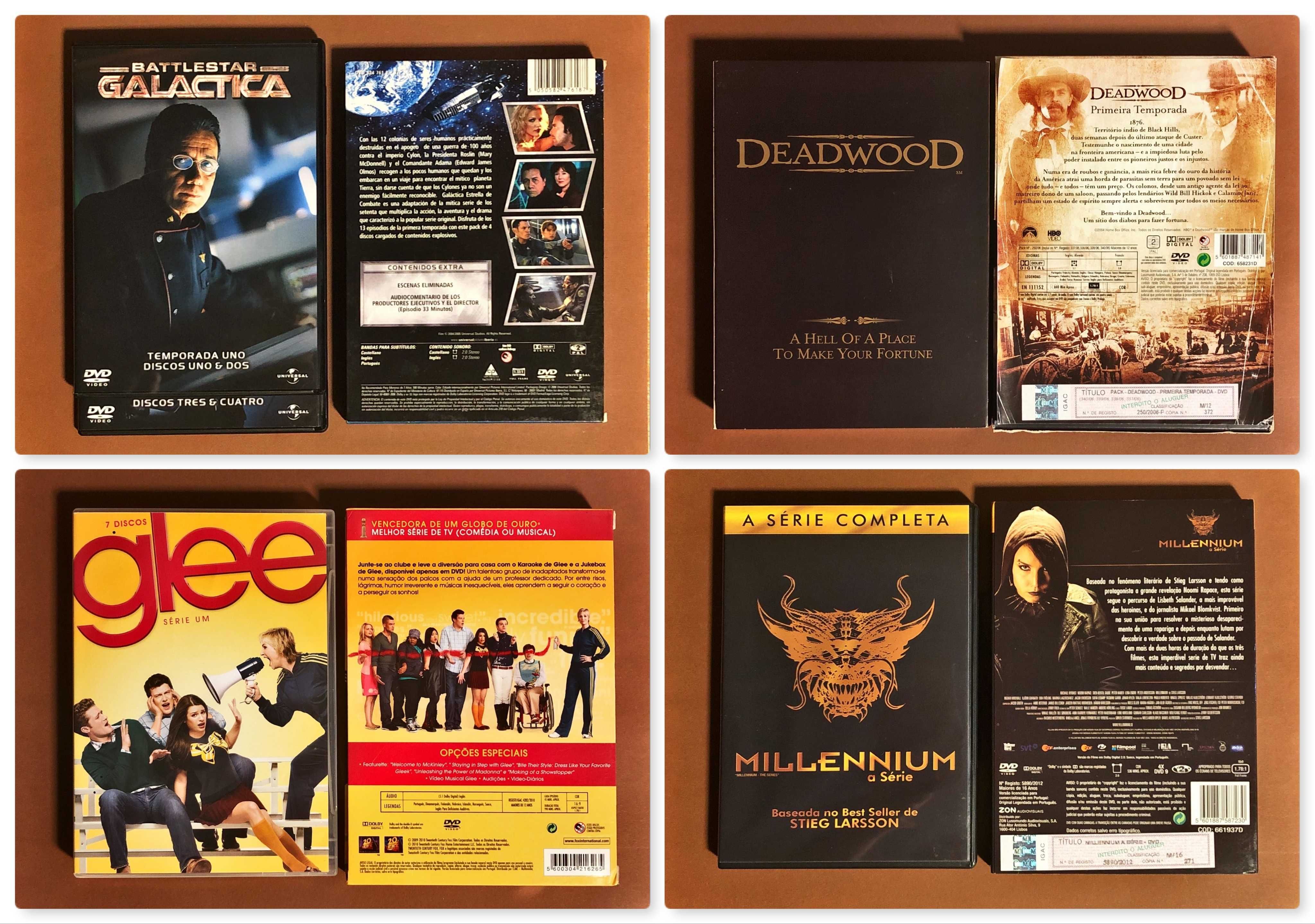 SÉRIE DVD [desde 16€] Allo Galactica Glee Heroes Hulk Weeds DIVERSAS