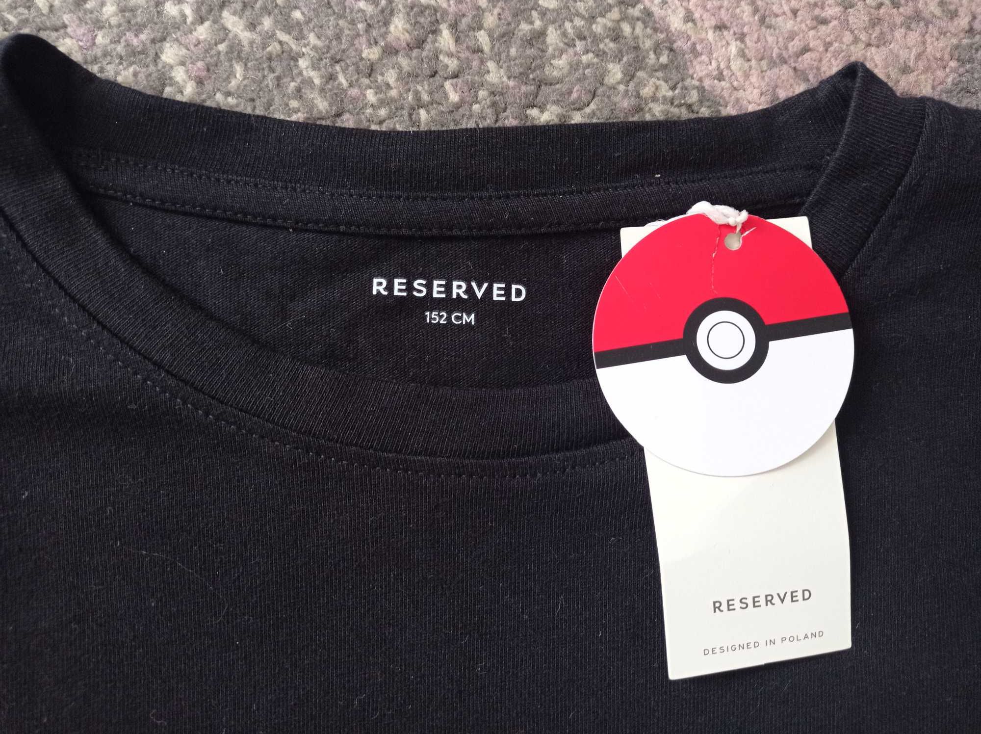 Nowa bluzka dla chłopca firmy "Reserved" z Pokemonem w roz 152