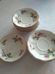 Talerzyki porcelana Karolina 12 szt