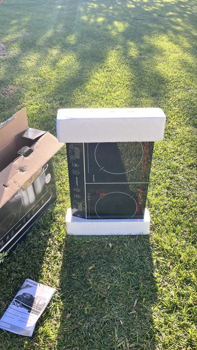 Placa de inducao dupla portatil