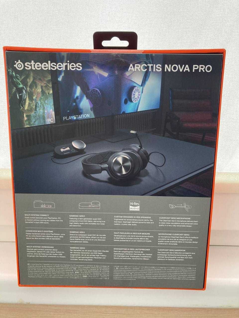 Наушники-гарнитура SteelSeries Arctis Nova Pro 61527 с Европы