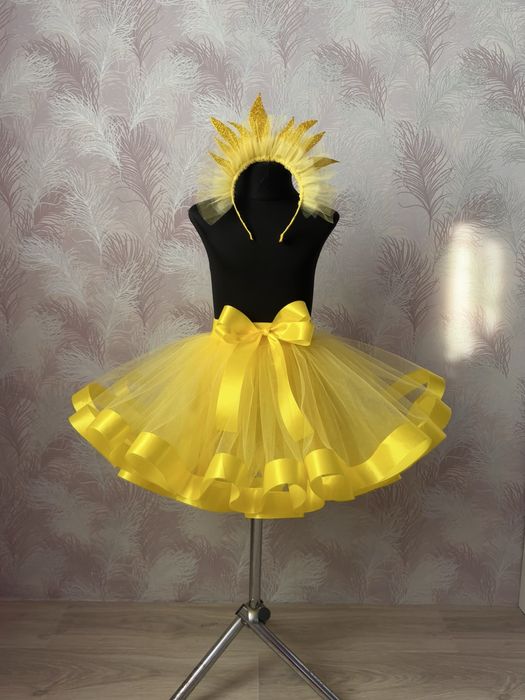 Костюм ночі зірки жовта спідниця , синя спідниця з зірками фея