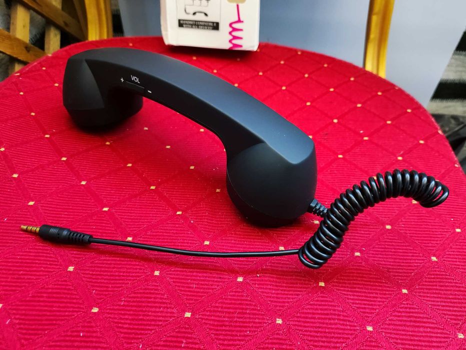 Słuchawka Retro do Telefon Komórkowy Smartfon Laptopa komputera PC