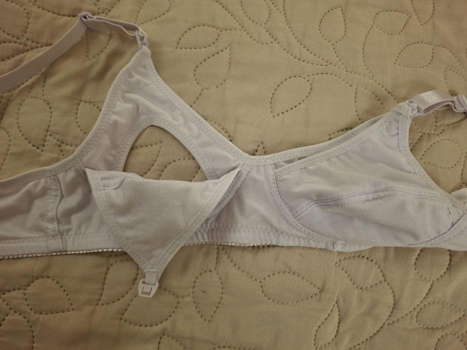 Бюстгалтер для годування білий