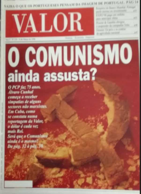 5  revistas Valor -  Fev a Março de 1996-Muito Bem conservadas LOTE 2