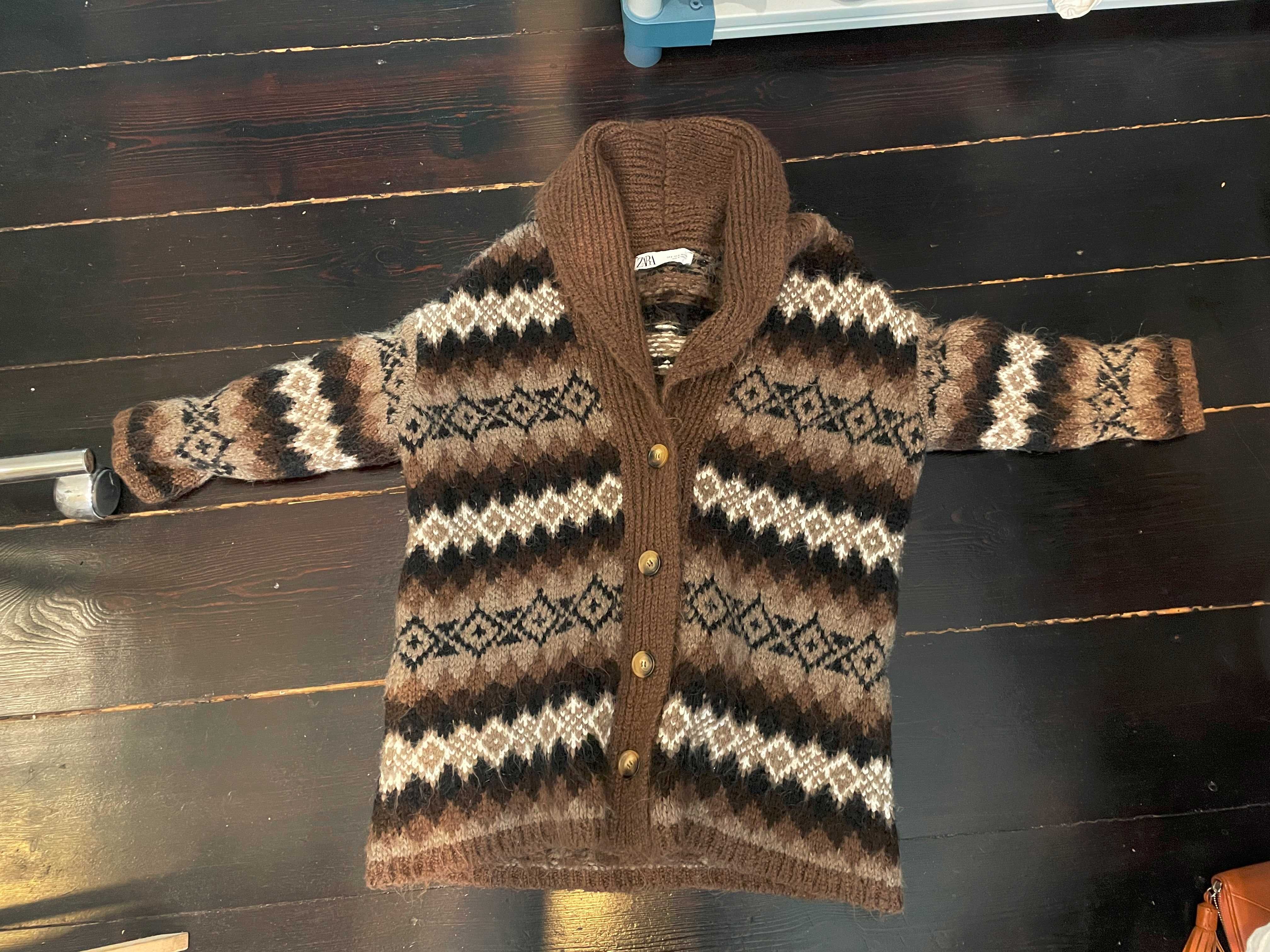 Sweter wełniany Zara