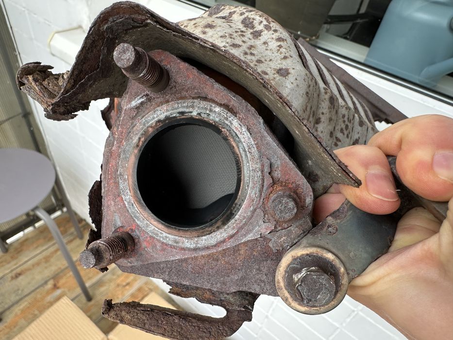 Випускний колектор для civic 6, двигун d15z6 / d15z8 з каталізатором