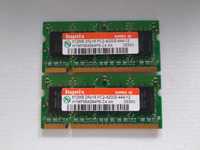 SoDimm DDR2 PC2-4200S-444 512 mb 2 штуки