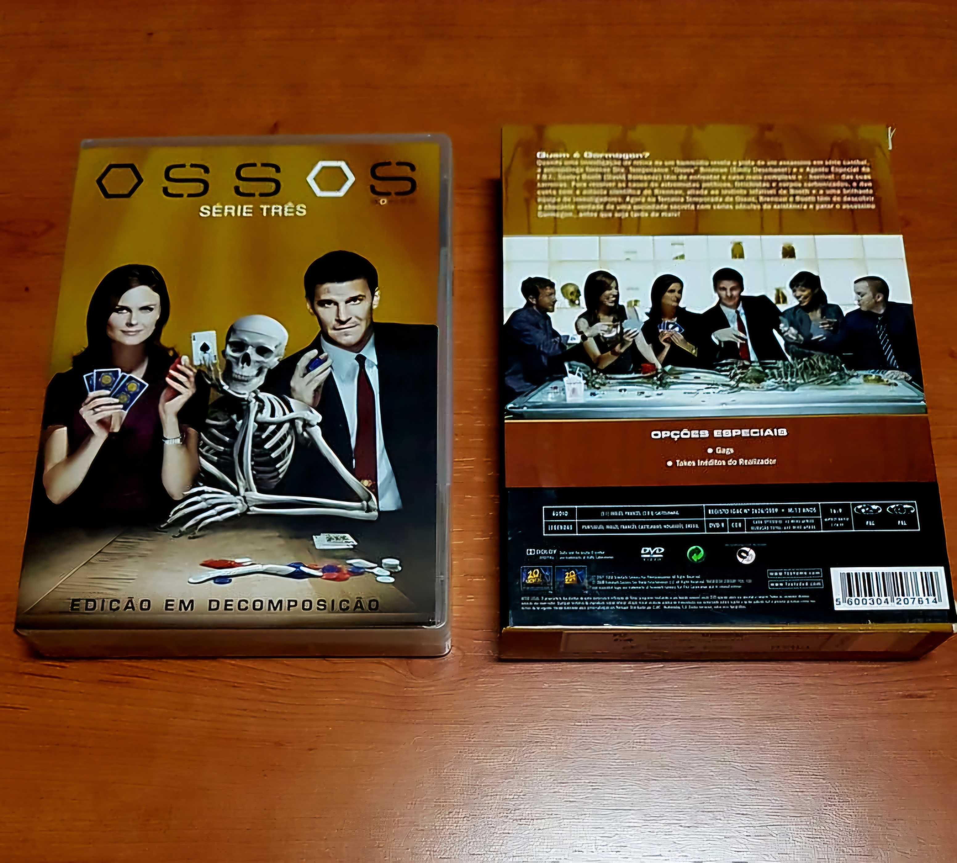 OSSOS: Bones - Temporada 3 Emily Deschanel/David Boreanaz 4dvds
