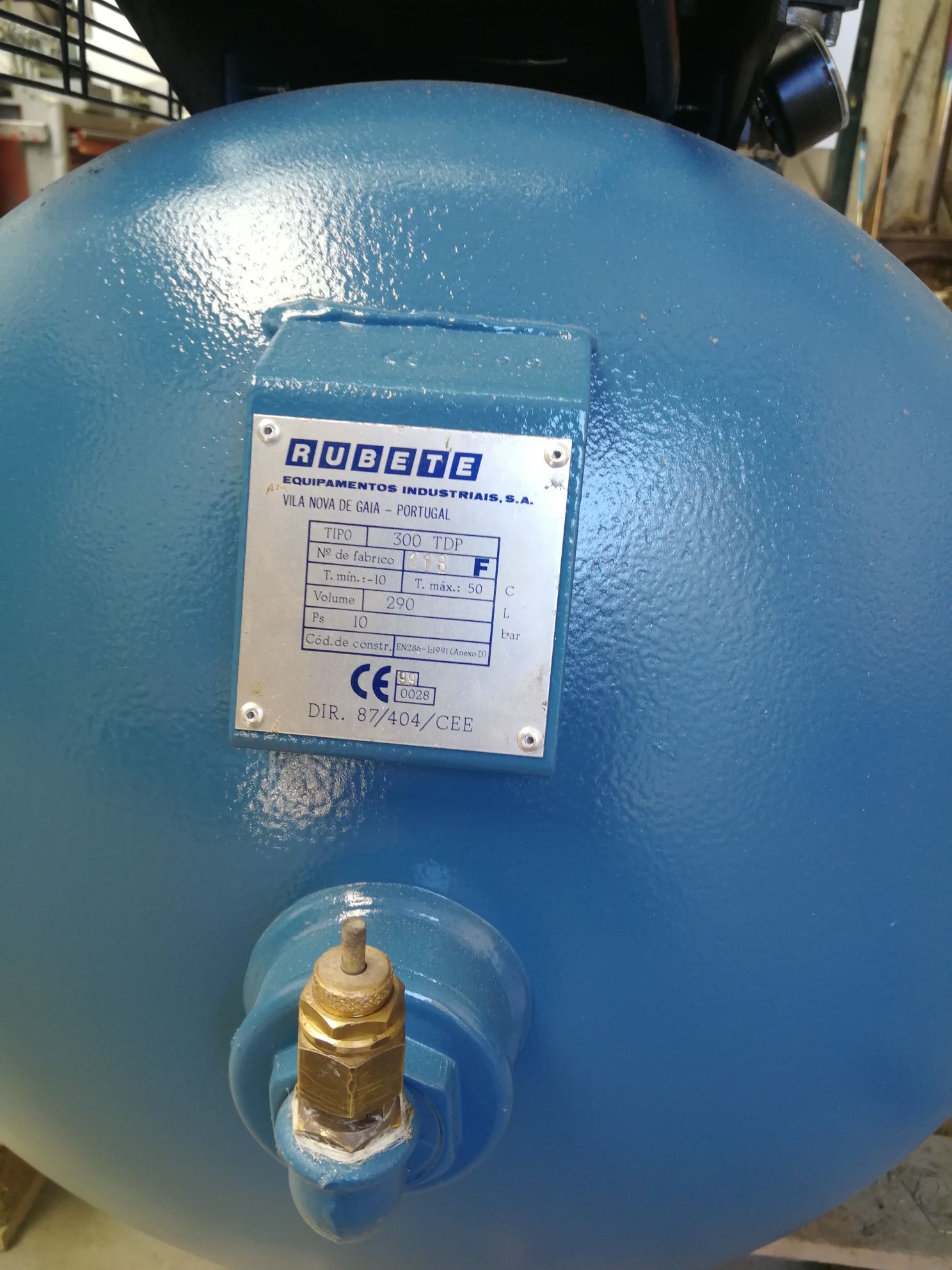 Compressor 290 litros trifásico