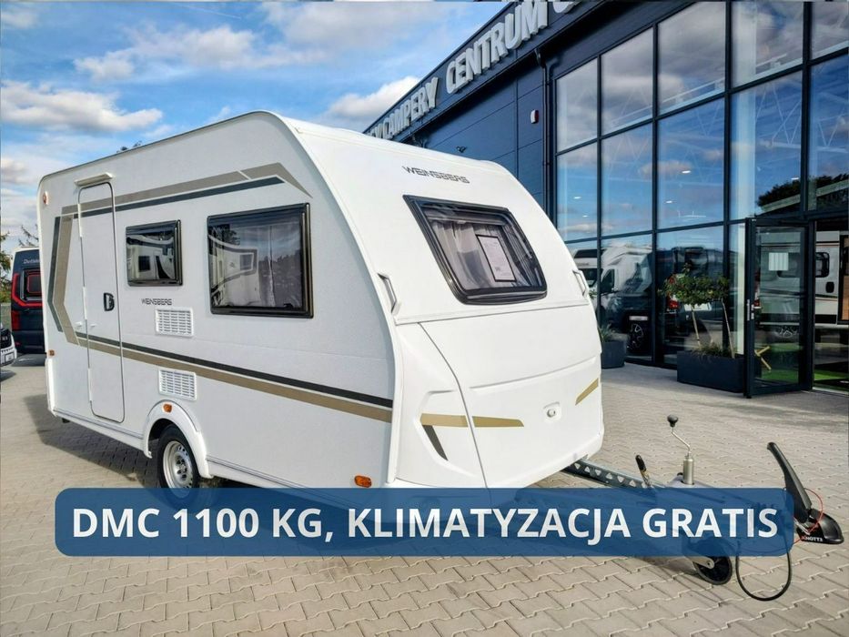 Weinsberg CaraOne 400 LK  Od ręki - 6 metrowa przyczepa kempingowa dla 4 osób z DMC 1100 kg!