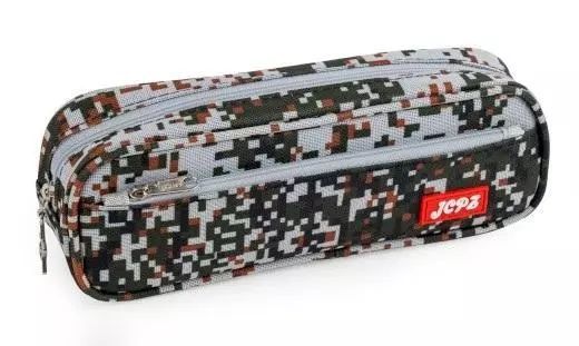 Piórnik etue Camo 2 siwy. Fandy