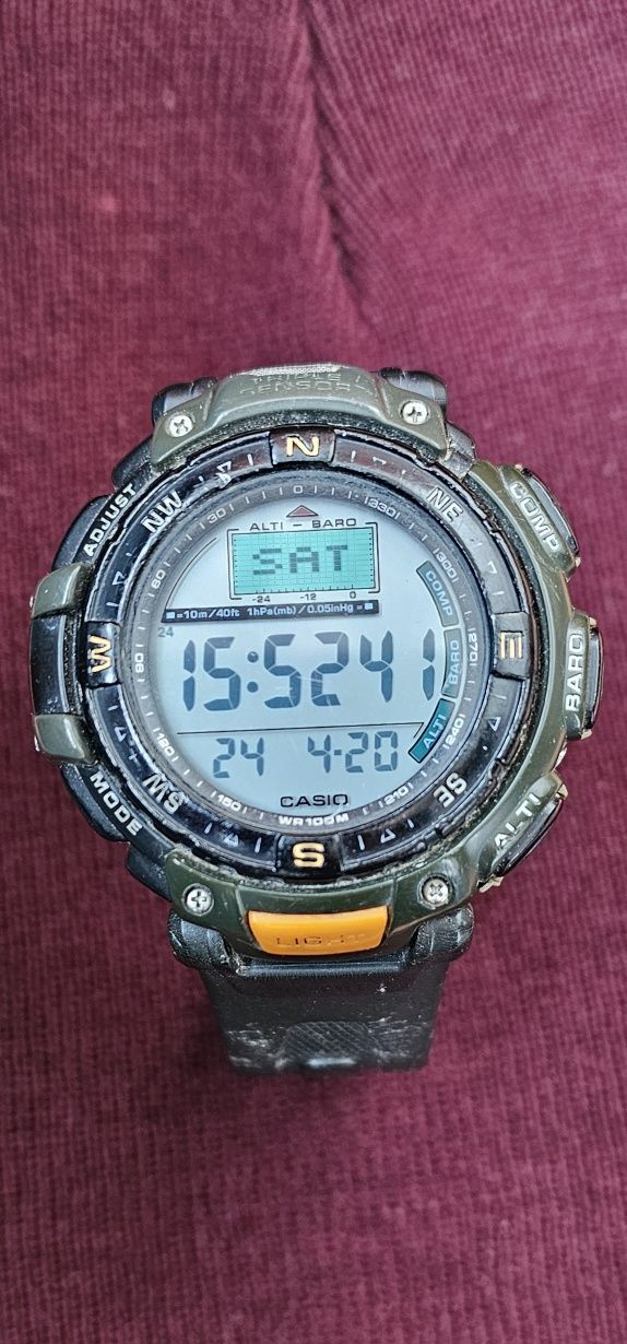 Коллекционные кварцевые часы Касио годинник касіо Casio ProTrek PRG 40