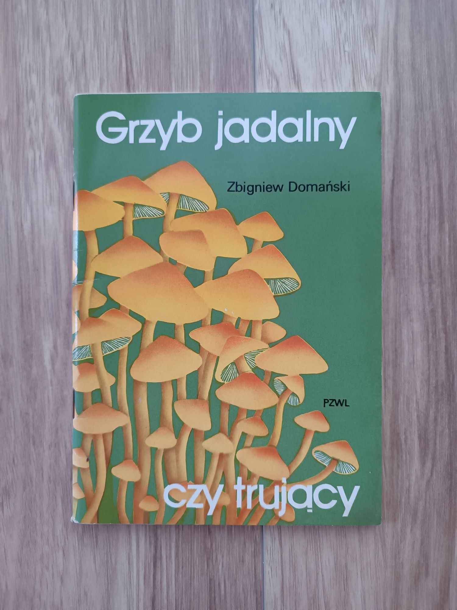 Grzyb jadalny czy trujący Zbigniew Domański PZWL atlas podręcznik