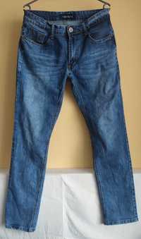 Męskie spodnie jeans Caravana Jeans Classic M granatowe