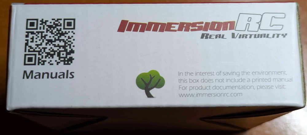 Recetor analógico VTX rapidFIRE immersionRC 5.8G