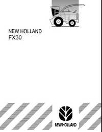 Katalog części  sieczkarni New Holland FX 30