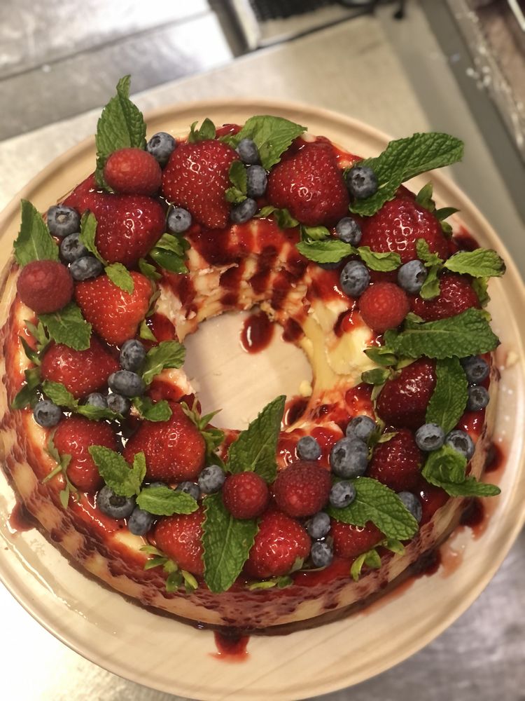 Cheesecake caseiro