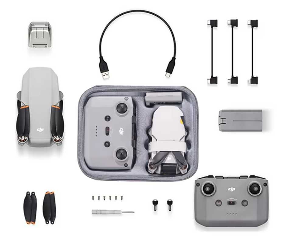 torba GRAY dron DJI Mini 2 / SE / 2 SE / 4K lekka pojemna poręczna