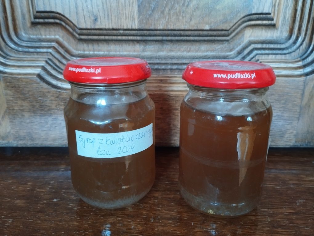 Syrop z kwiatów czarnego bzu ok 150 ml