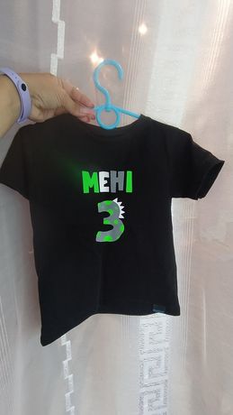Крута футболка "мені 3"  evgakids