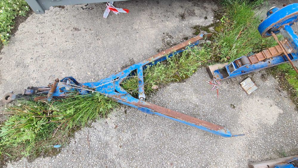 Przyczepa 5 m, aluminiowe burty, tandem, hamulec najazdowy 8T