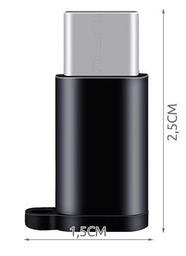 Adaptador Micro USB para USB-C Tipo C 3.1 9526 Novos e embalados
