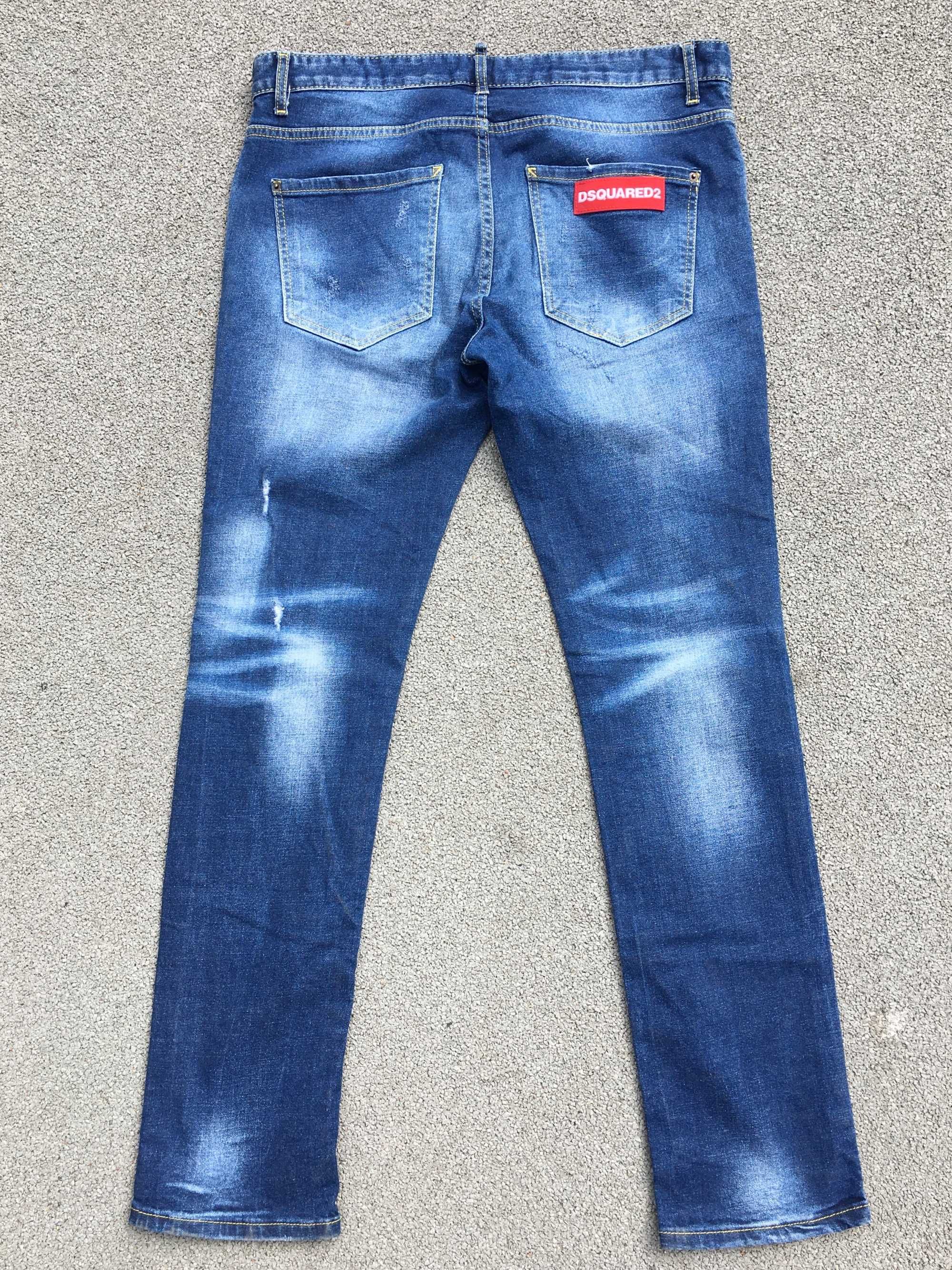 DSQUARED2 Coll Guy Jean. Rozmiar 52. Made in Italy.