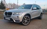 BMW X3 2.8i X-Drive 245km Automat 2012r Full Opcja Zarej.PL Zamiana