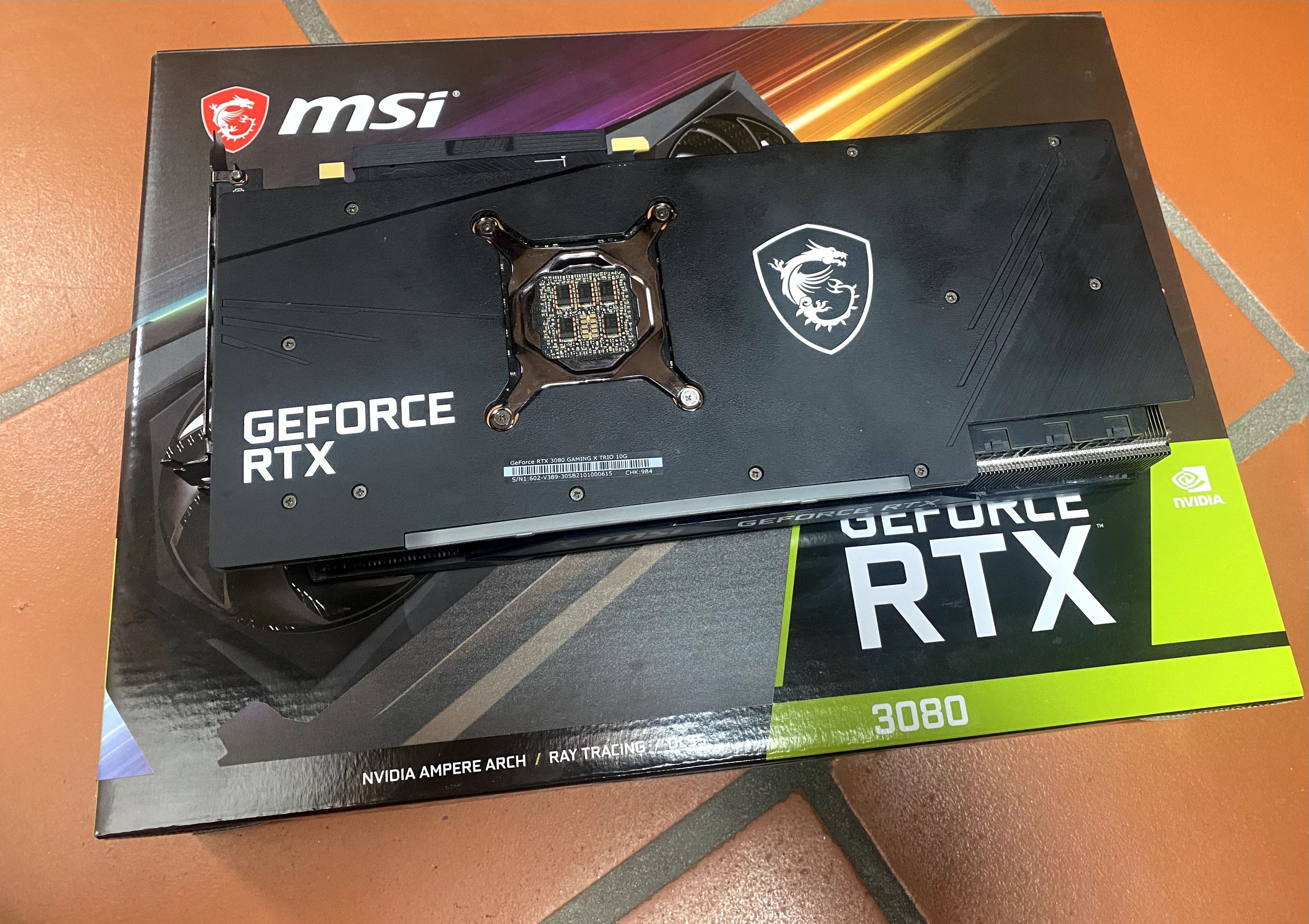 RTX 3080 MSI Gaming Trio 10 GB