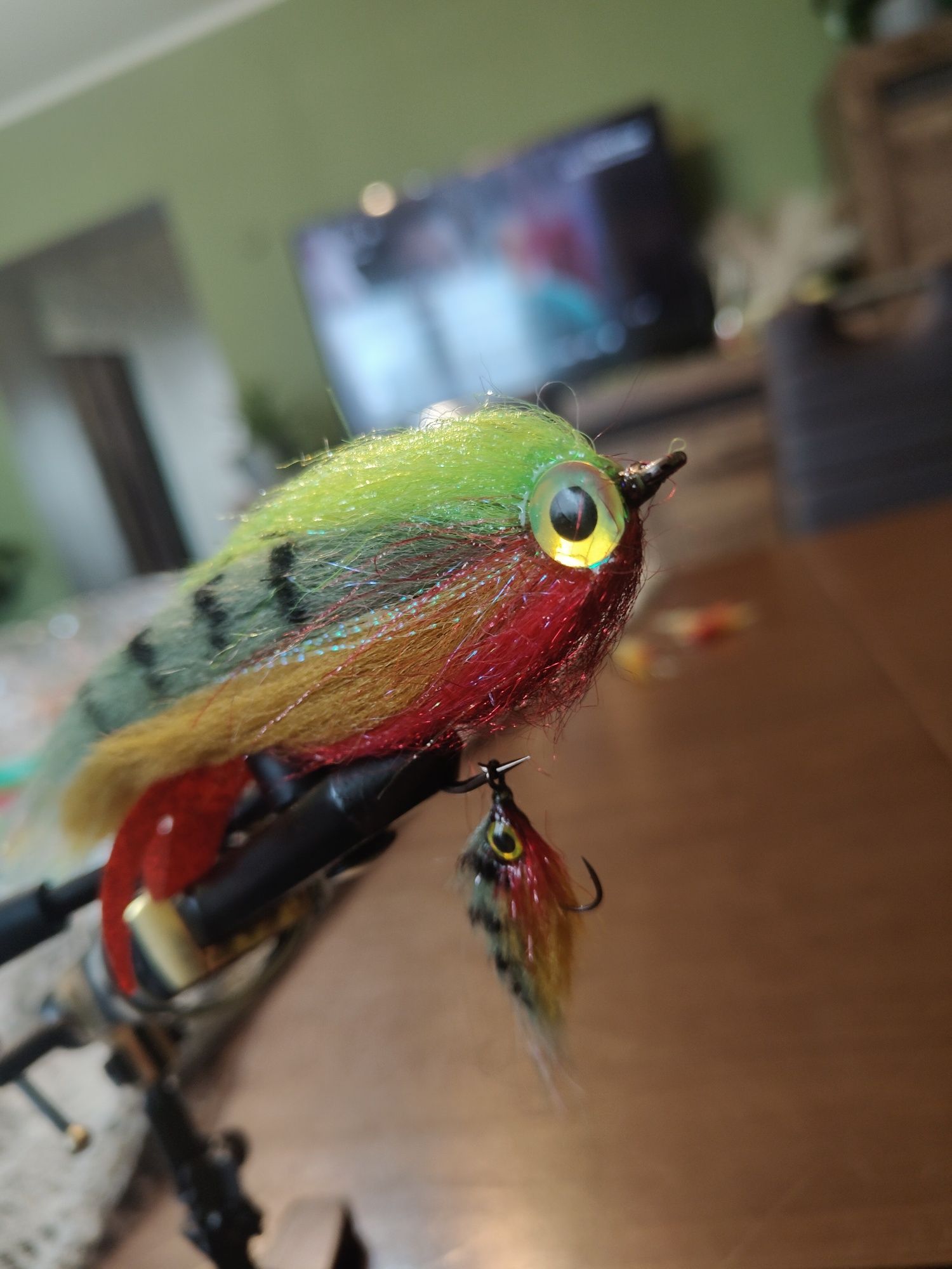 Przynęty muchowe, streamery szczupakowe, spinning i muchówka.