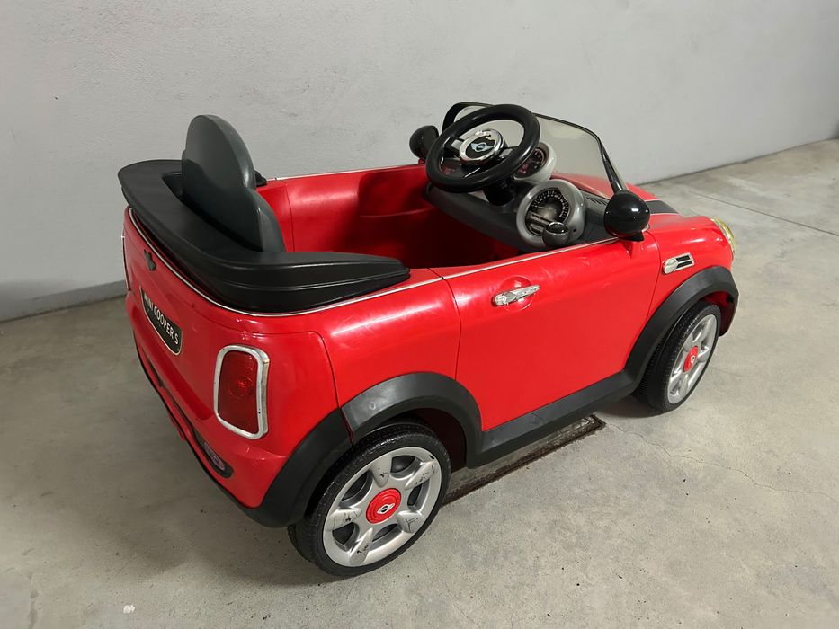 Carro eléctrico criança Mini Cooper S