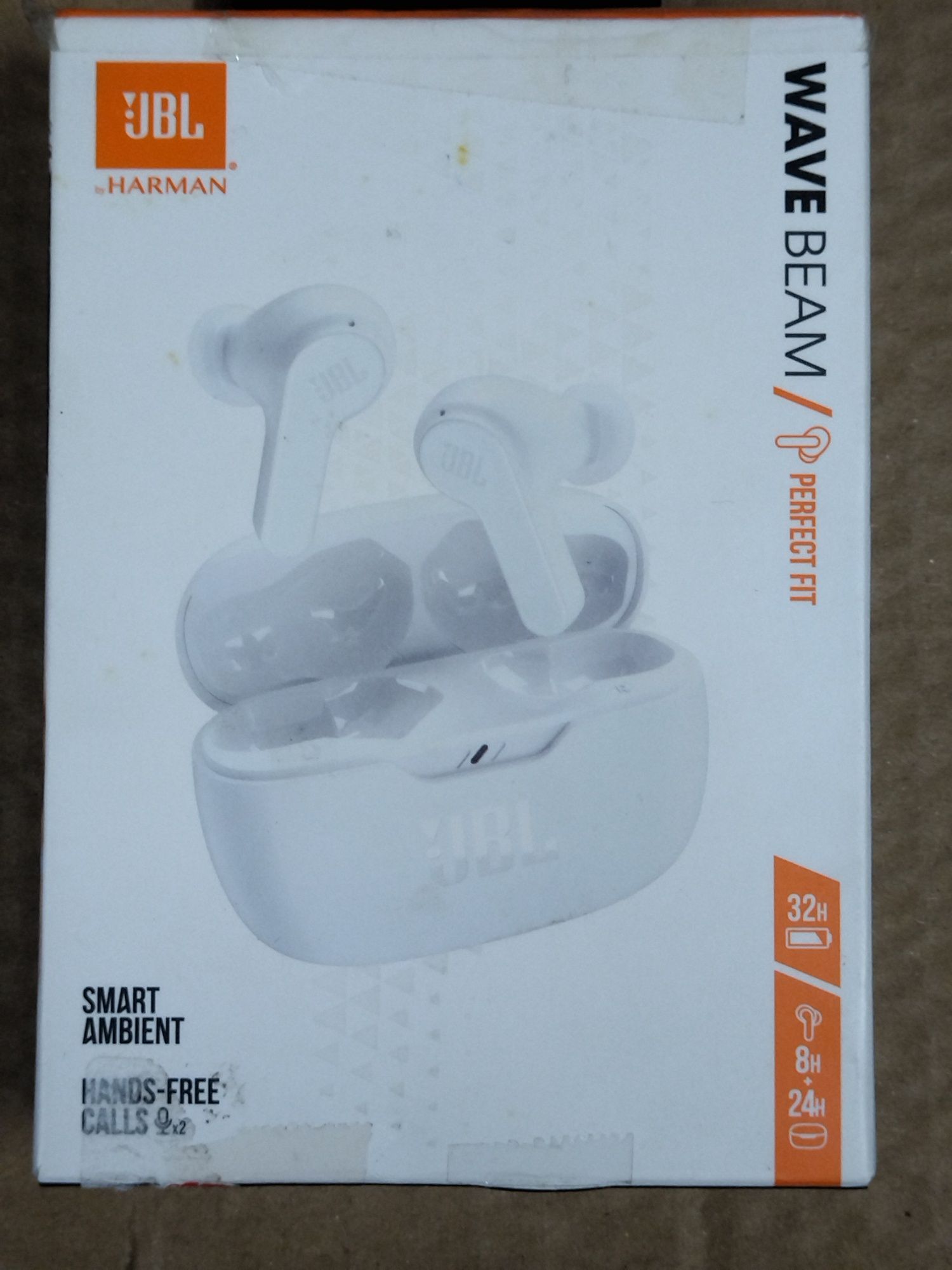 Słuchawki JBL wave buds białe (S2)