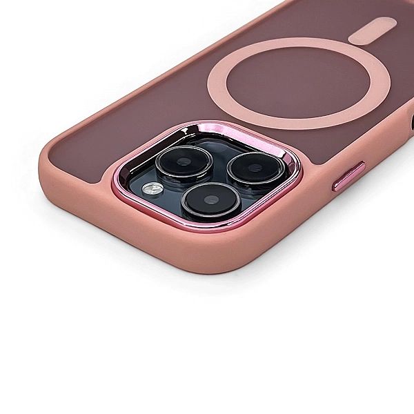 Etui Fashion Case z MagSafe na Samsung Galaxy A26/5G - różowe