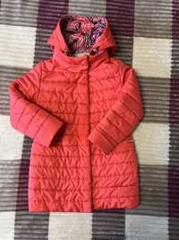 Демісезонна куртка-пальто на дівчинку