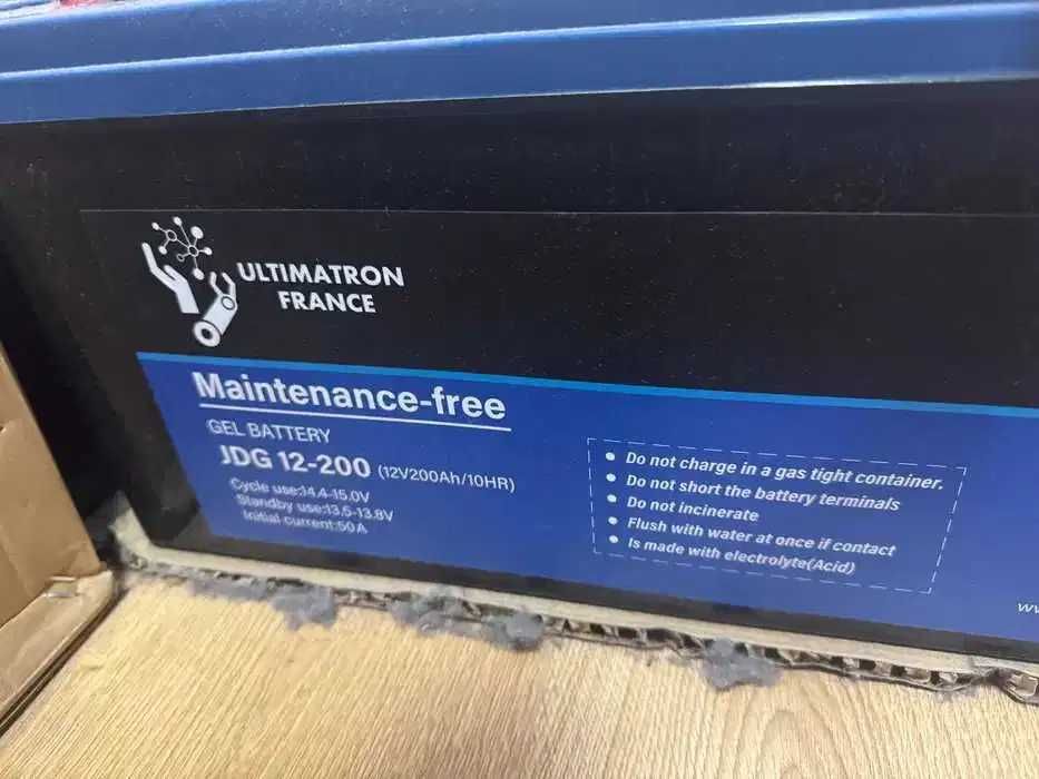 Новый гелевый (GEL) аккумулятор 200 Ah для инвертор ИБП ДБЖ АКБ