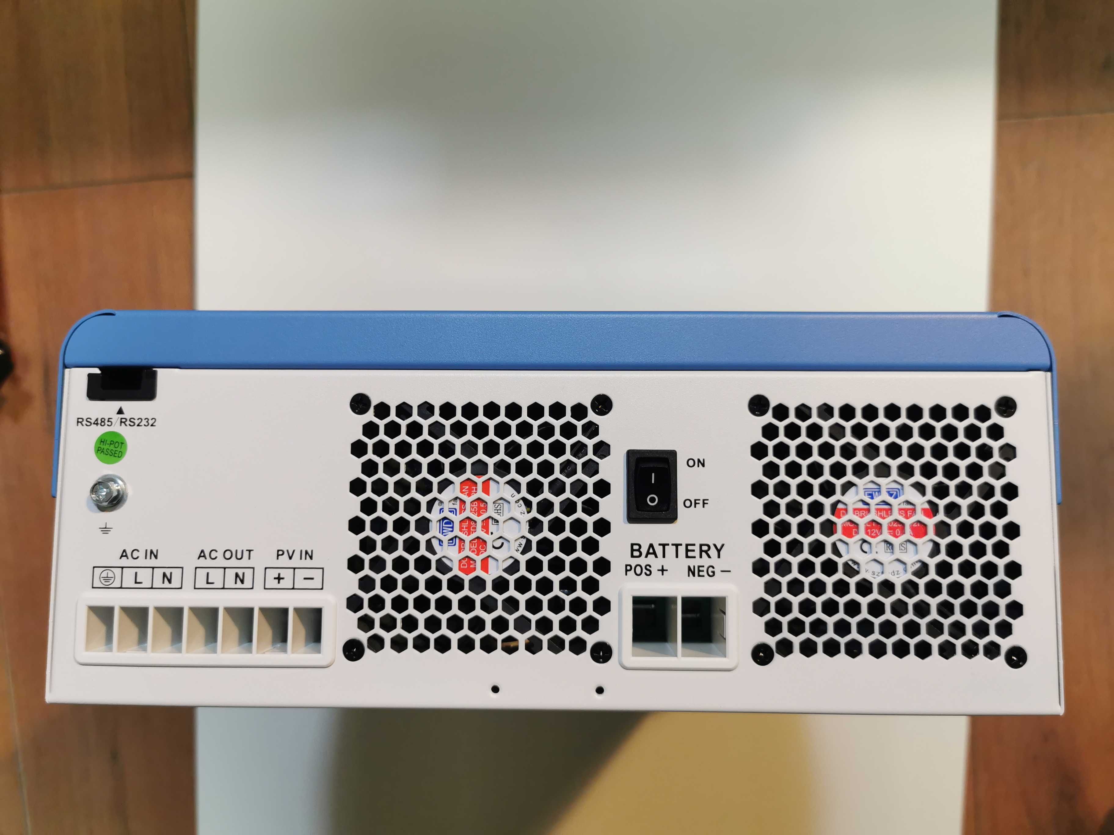 Inwerter Anenji 6,2kW hybrydowy, offgrid akumulator 48V WiFi Lifepo4